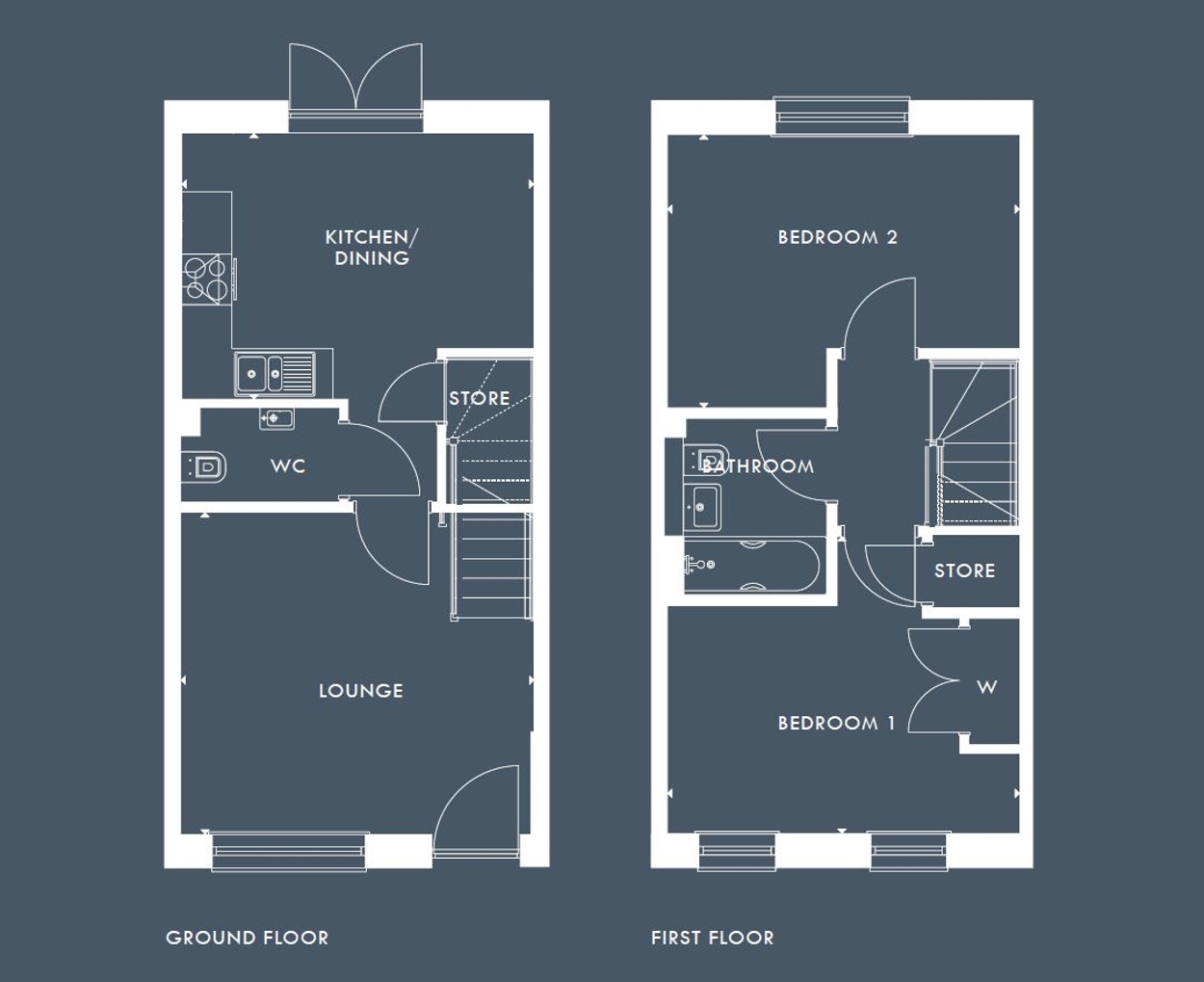 Almond Floor Plan