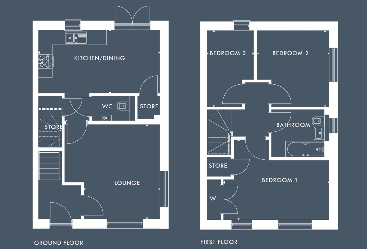 Eddleston A floor plan