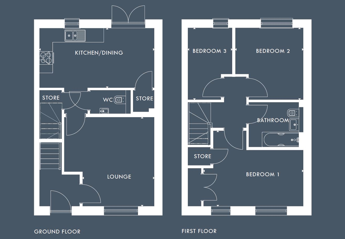 Eddleston floor plan