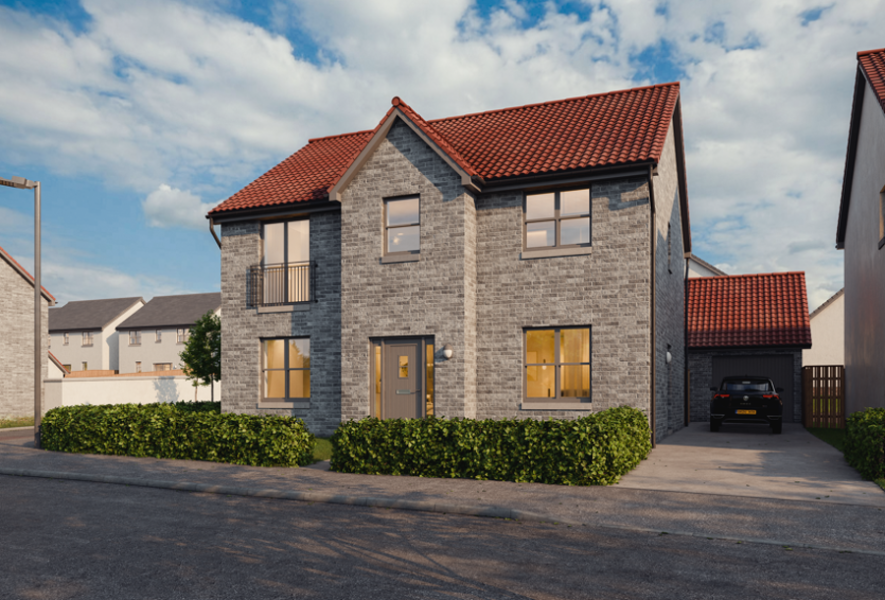 CGI of Teviot House Type 