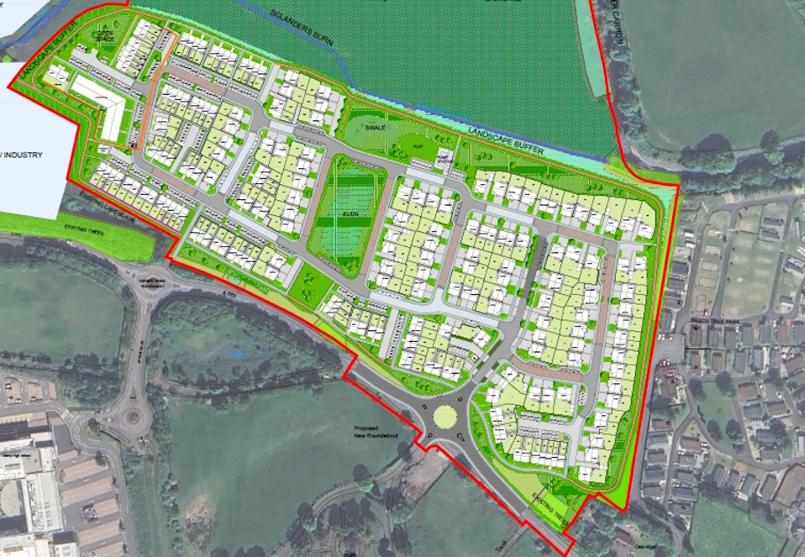 Denny site plan