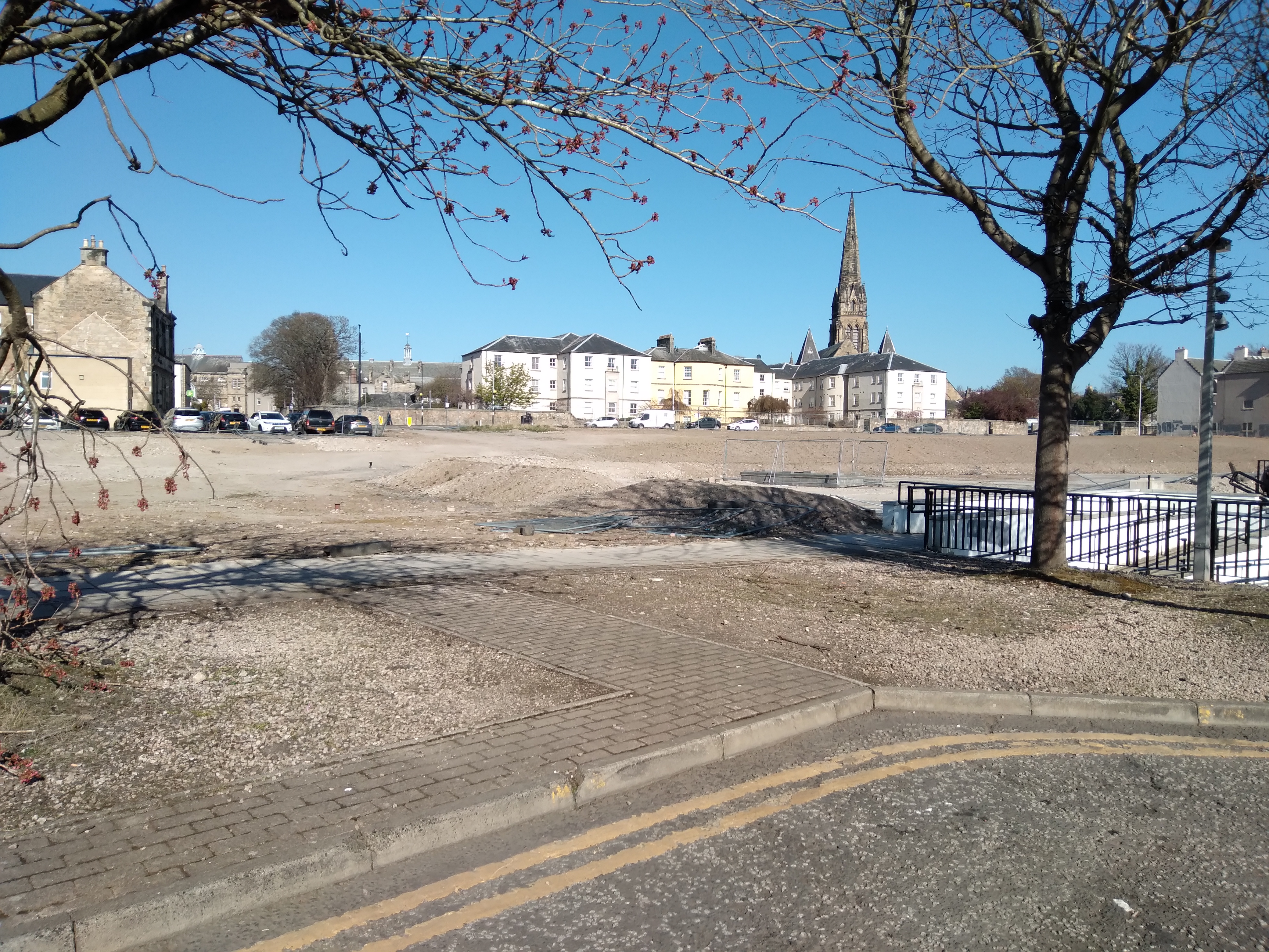Former Kirkcaldy Shopping Centre site
