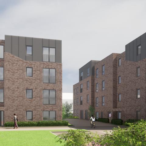 CGI of Fernieside Gardens