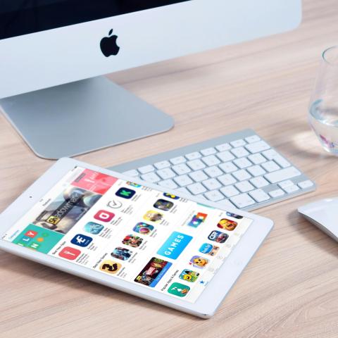 Apps on tablet 