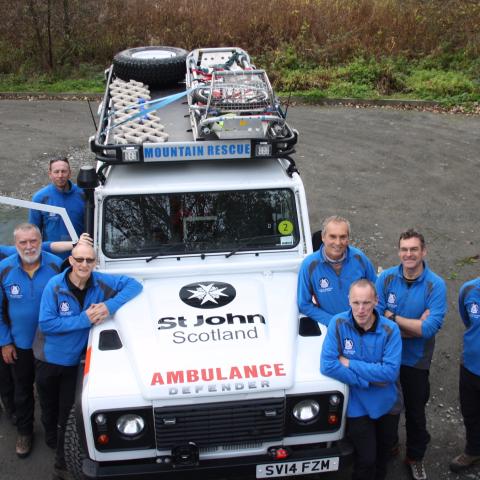 Cruden donation to St John Scotland 