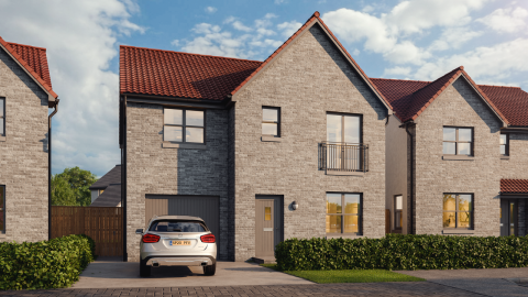 CGI of Teviot house type
