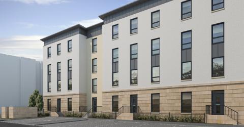 CGI of Harbour Gateway Block 5 external