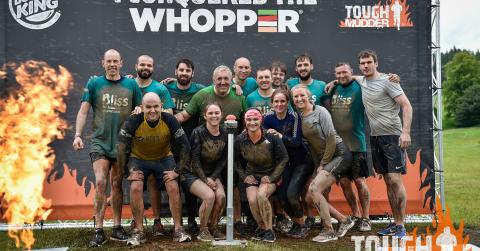 Cruden team at Tough Mudder event