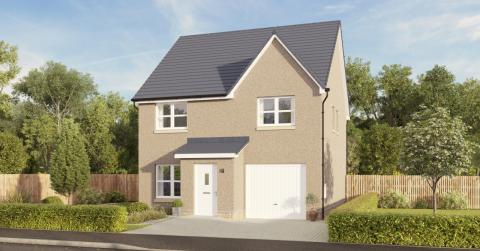 CGI of Cedar house type