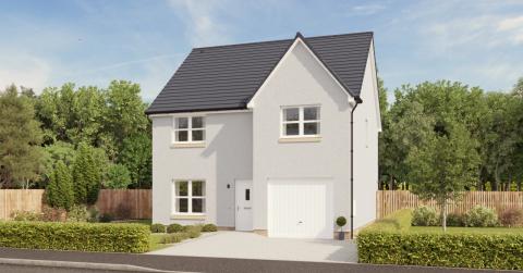 CGI of Hawthorn House Type