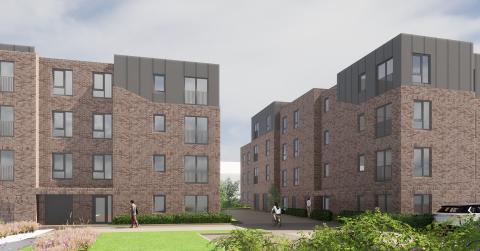 CGI of Fernieside Gardens