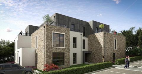 CGI The Avenue Apartment Block 2