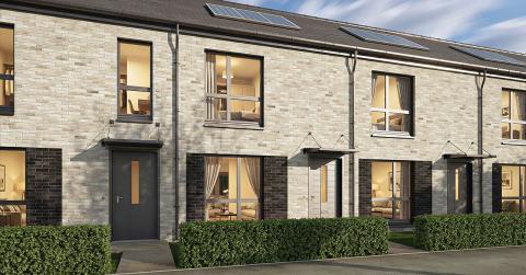 CGI of the Adlington house type 