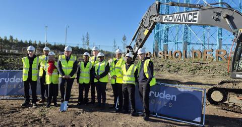 First Minister visit at Granton Waterfront