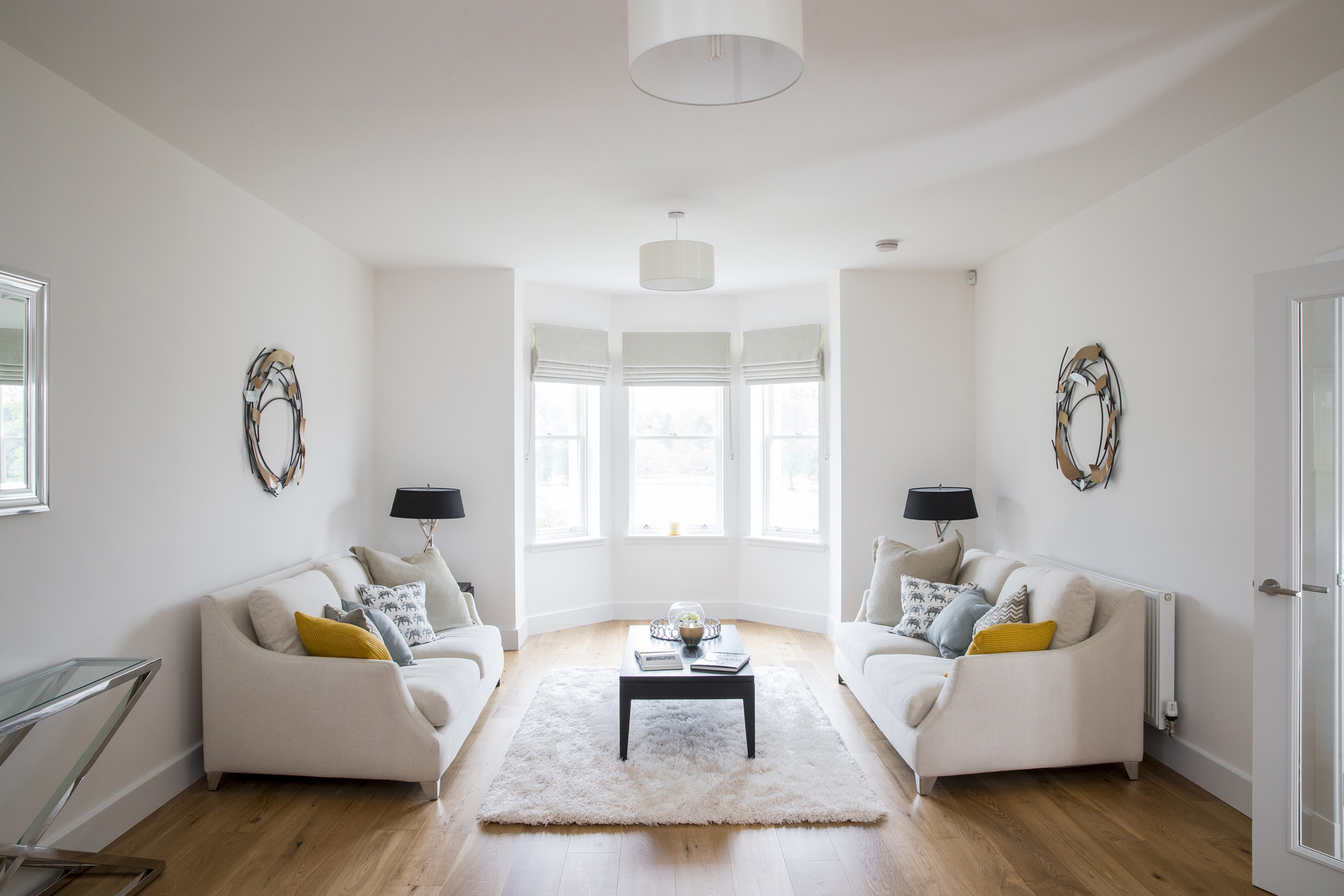 Living Room of Showhome 