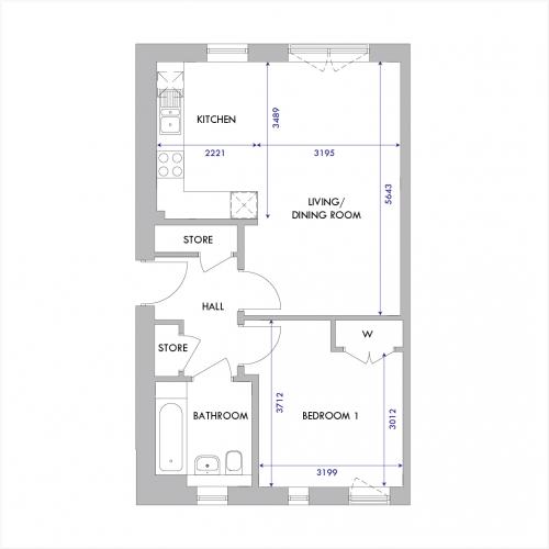 Calside floorplan