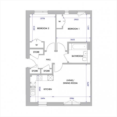 Heathhall floorplan