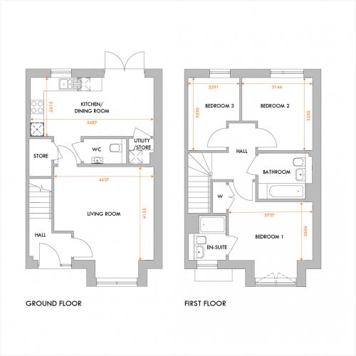 Sandside housetyoe floorplan