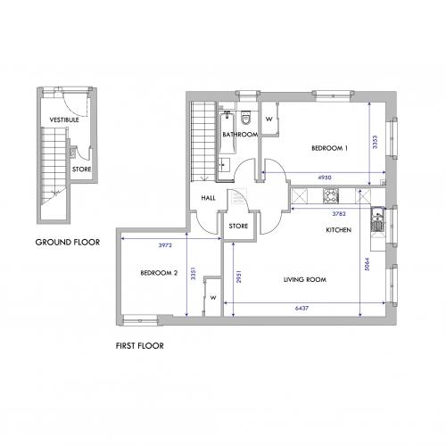 Fidra floorplan