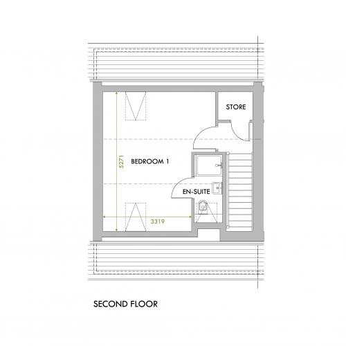 Kingarth second floor floorplan