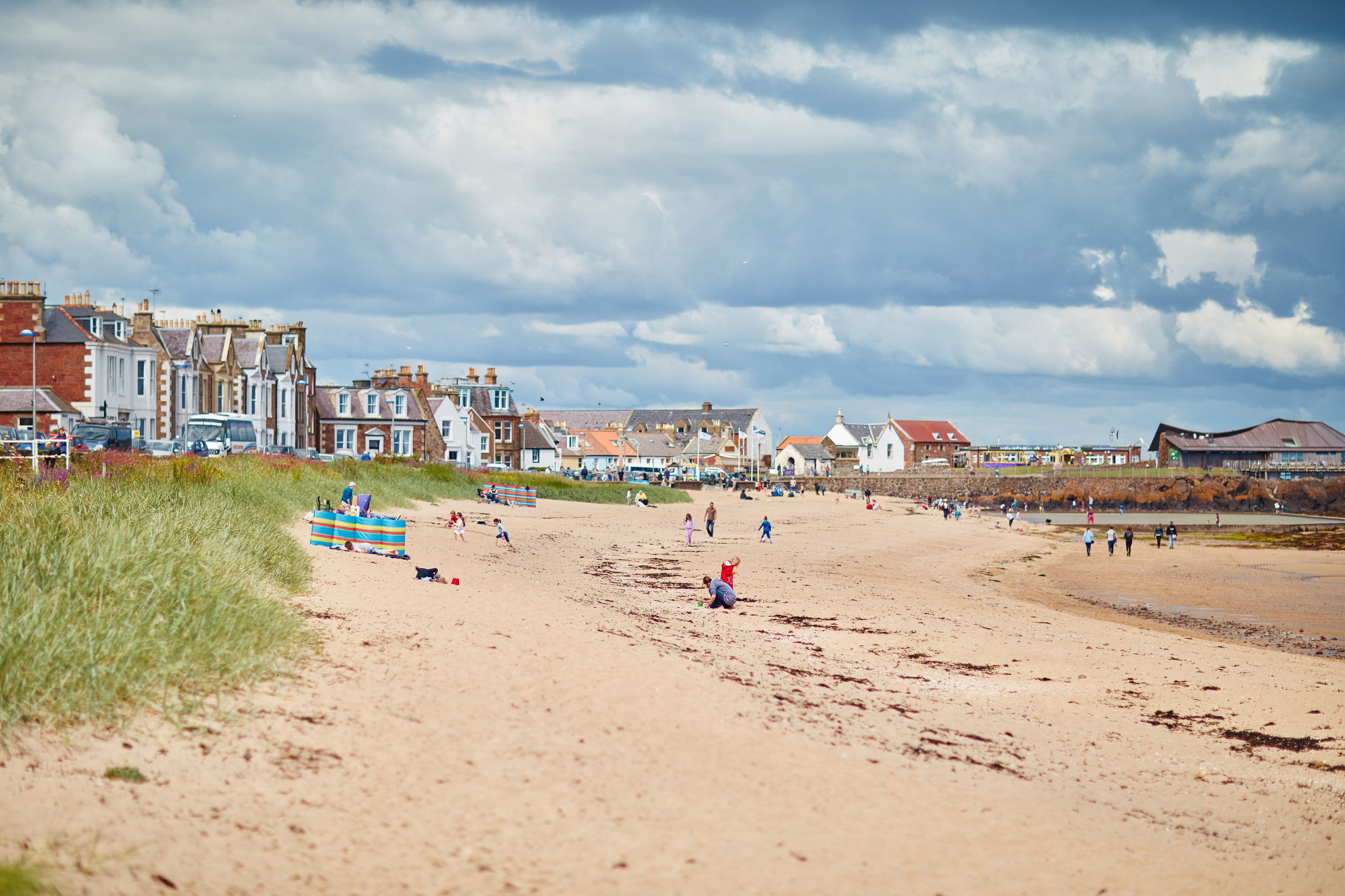 North Berwick beach