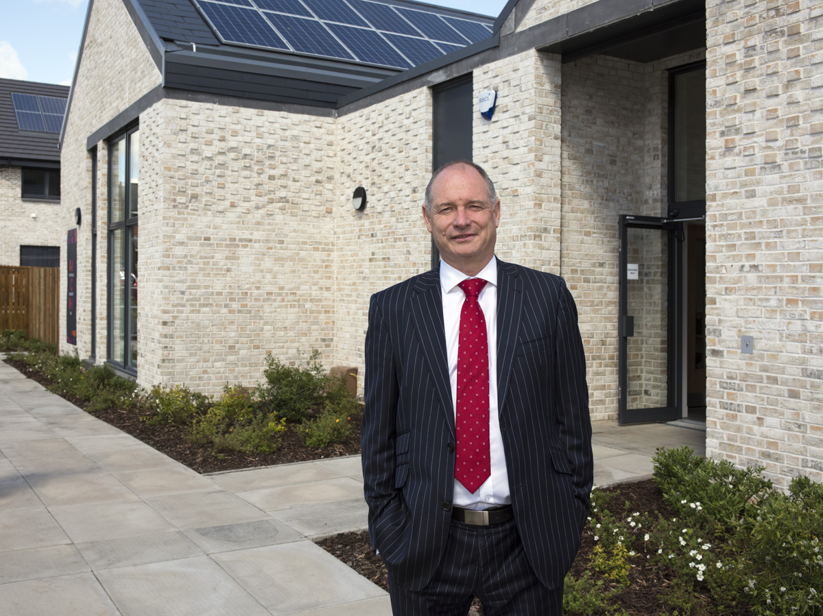 Gordon Lee, Director of Cruden Building at Netherholm Community Centre