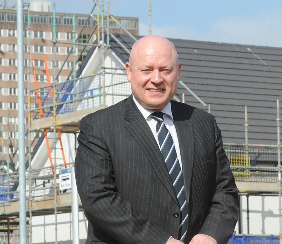 Allan Callaghan, Managing Director of Cruden Building 