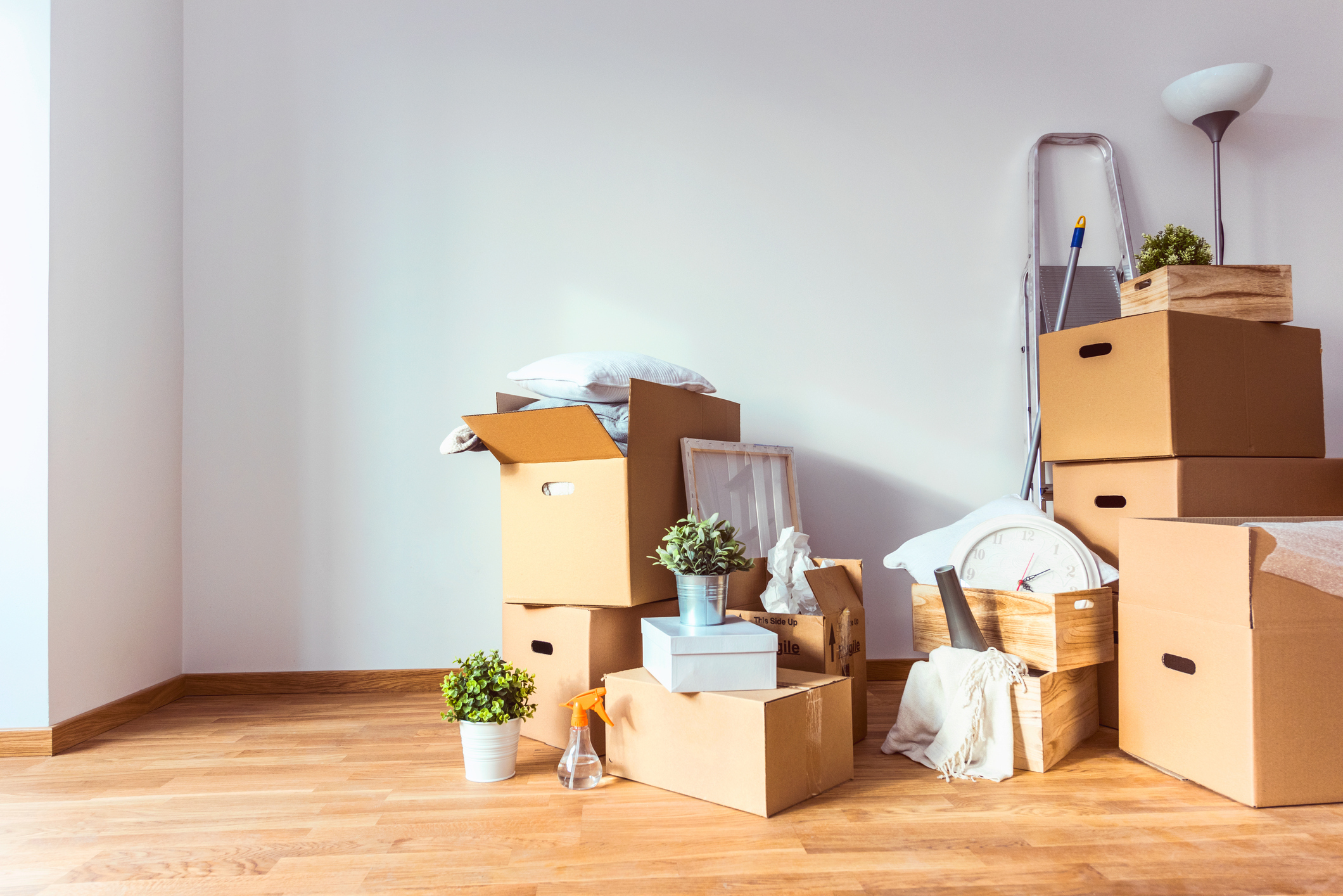 Moving house image