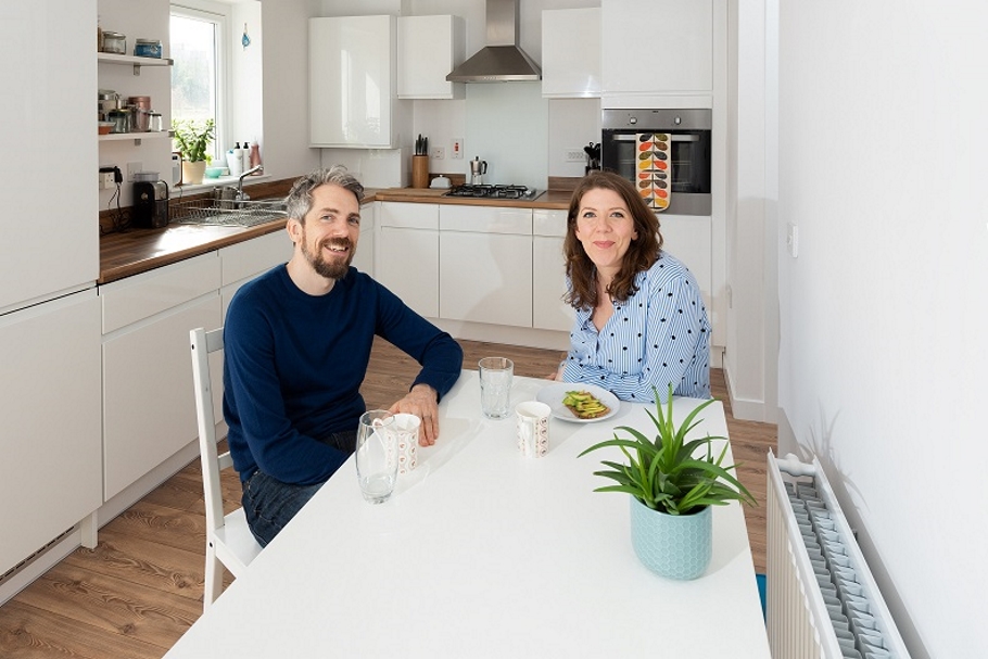 Michael and Laura Kettlewood at Royal Park View