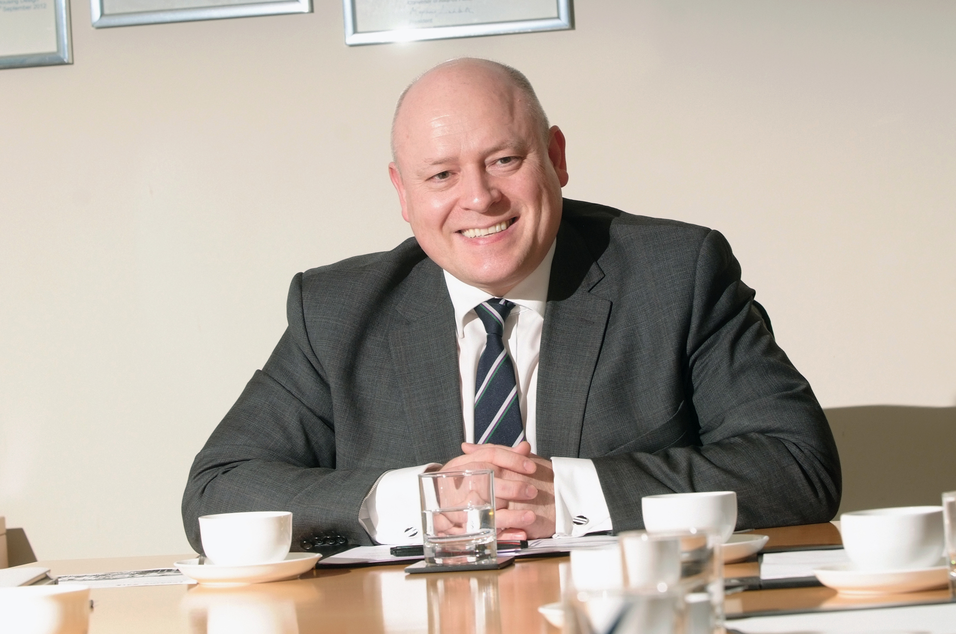 Allan Callaghan, managing director of Cruden Building