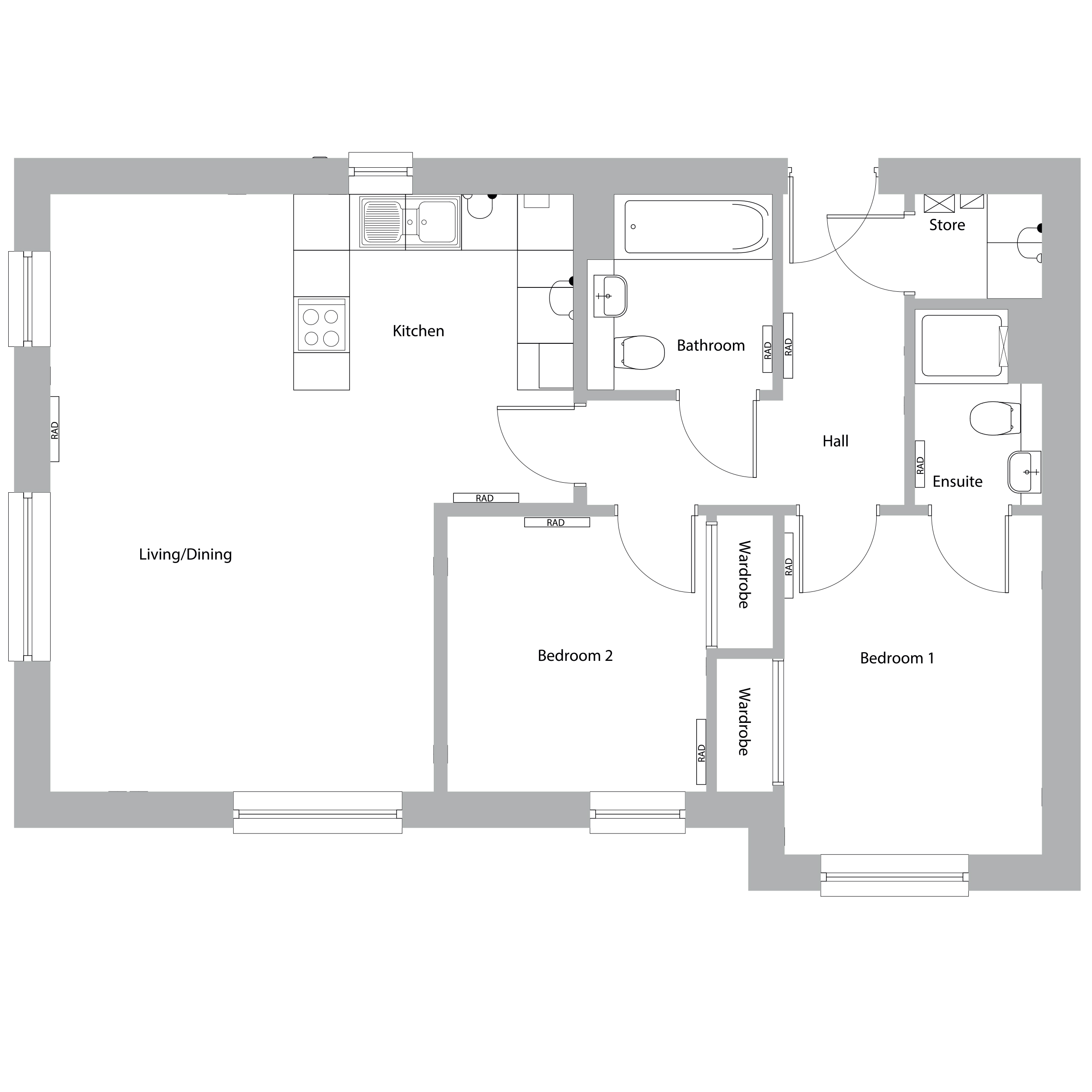 Berberis Floor Plan