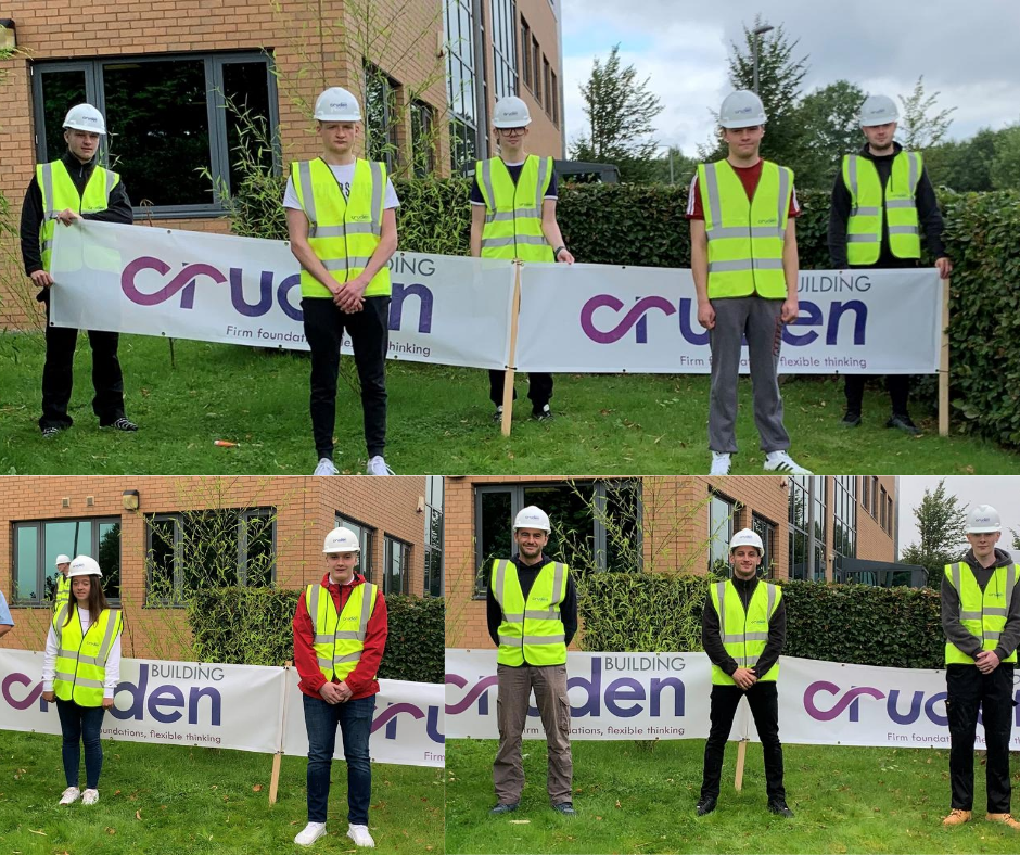 Cruden Group apprentices 2020