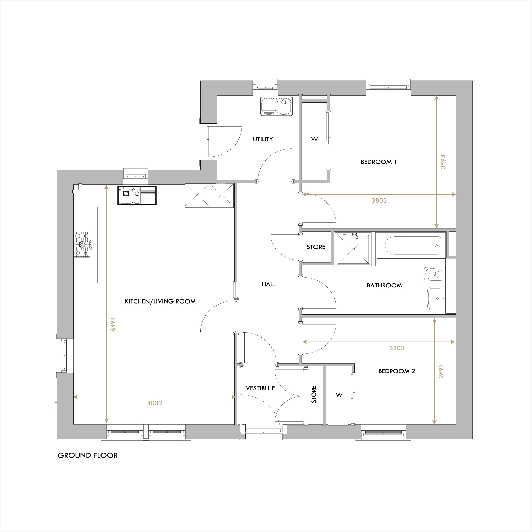 Archerfield floor plan