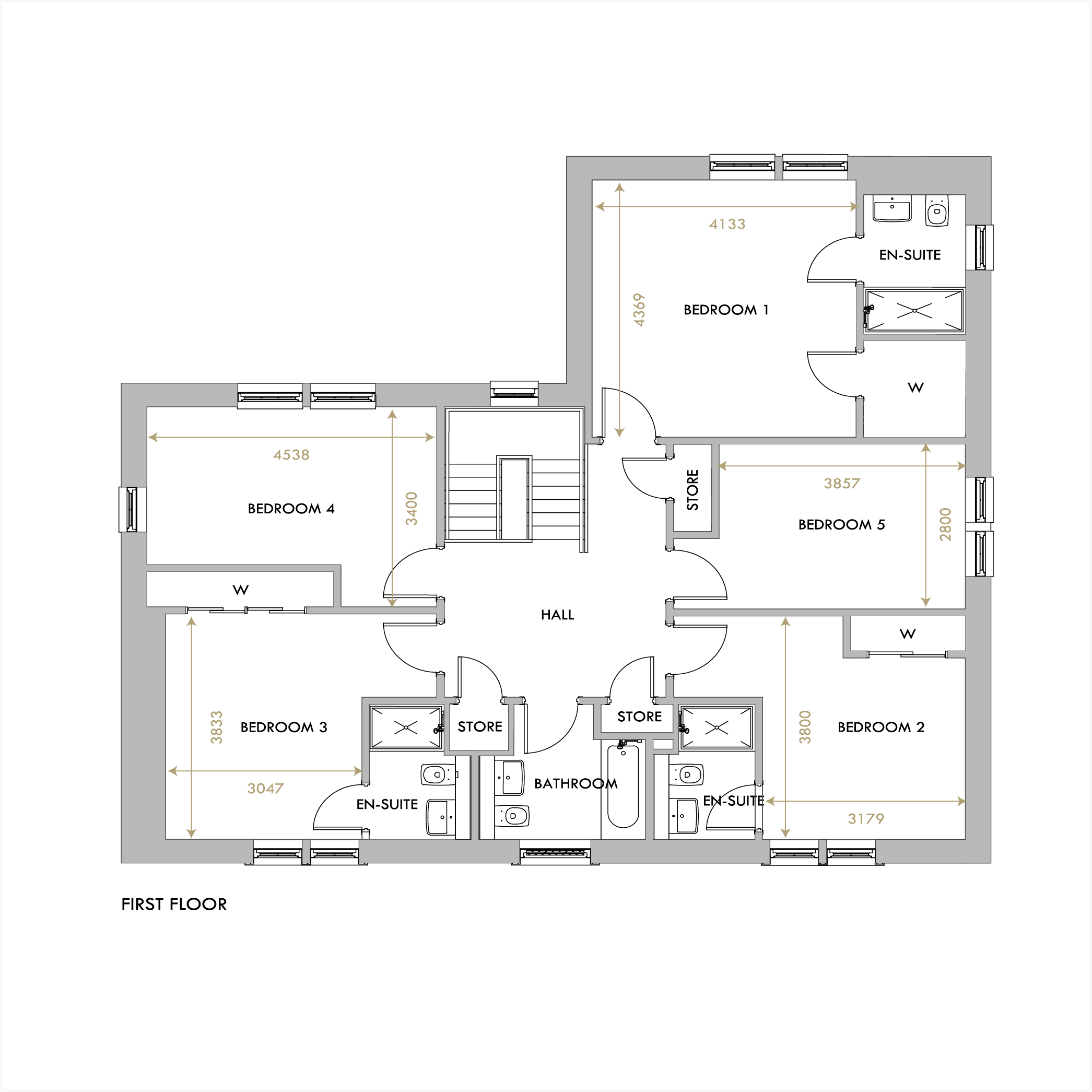 Winton first floor floorplan