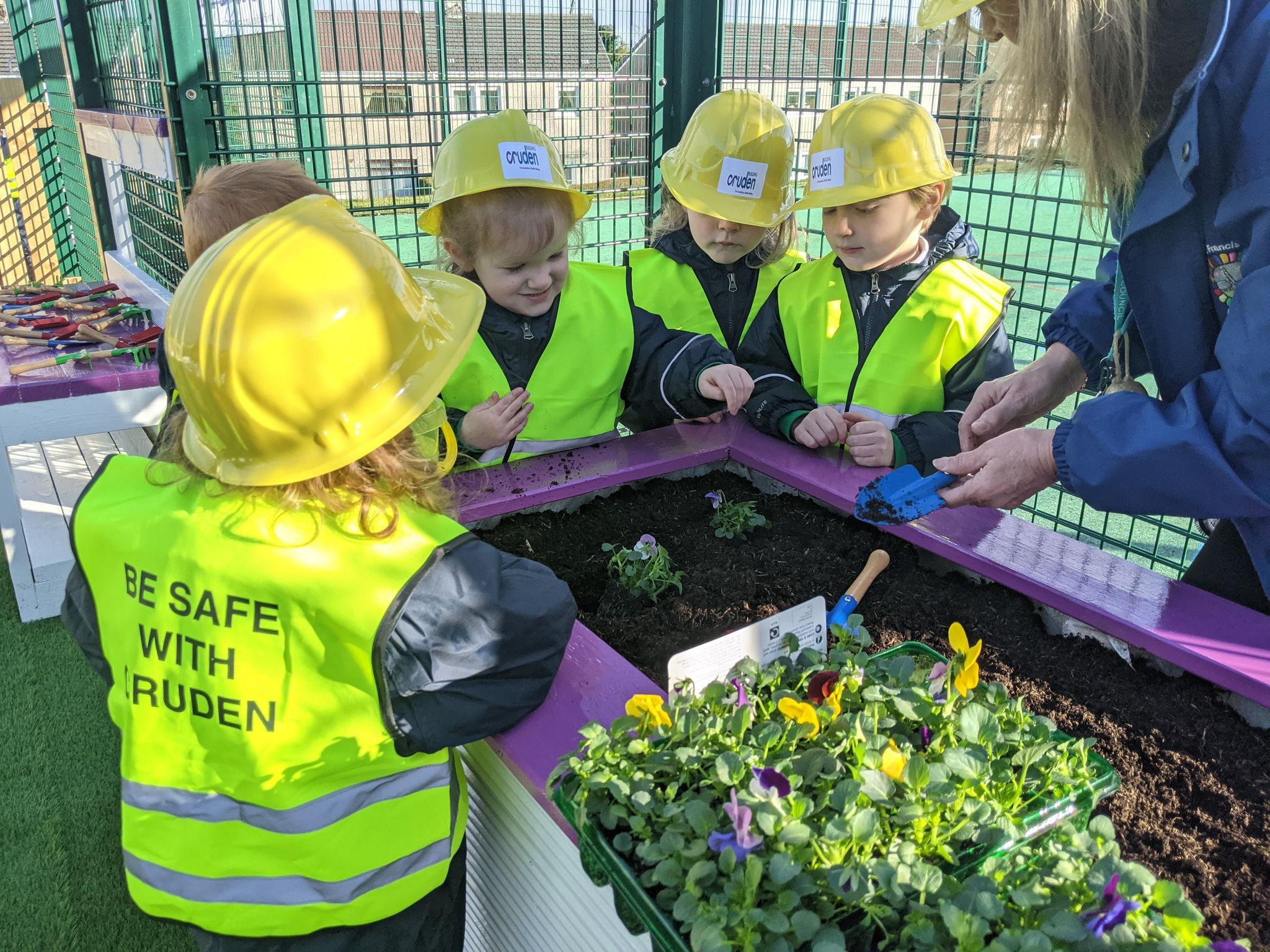 Nursery children from Inverclyde school 