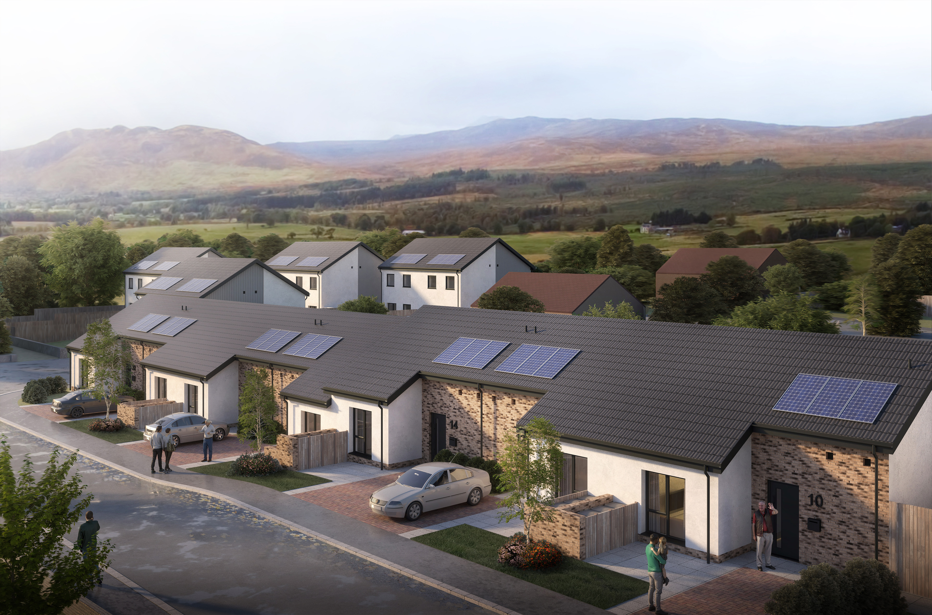 Drymen development at Conic Way 