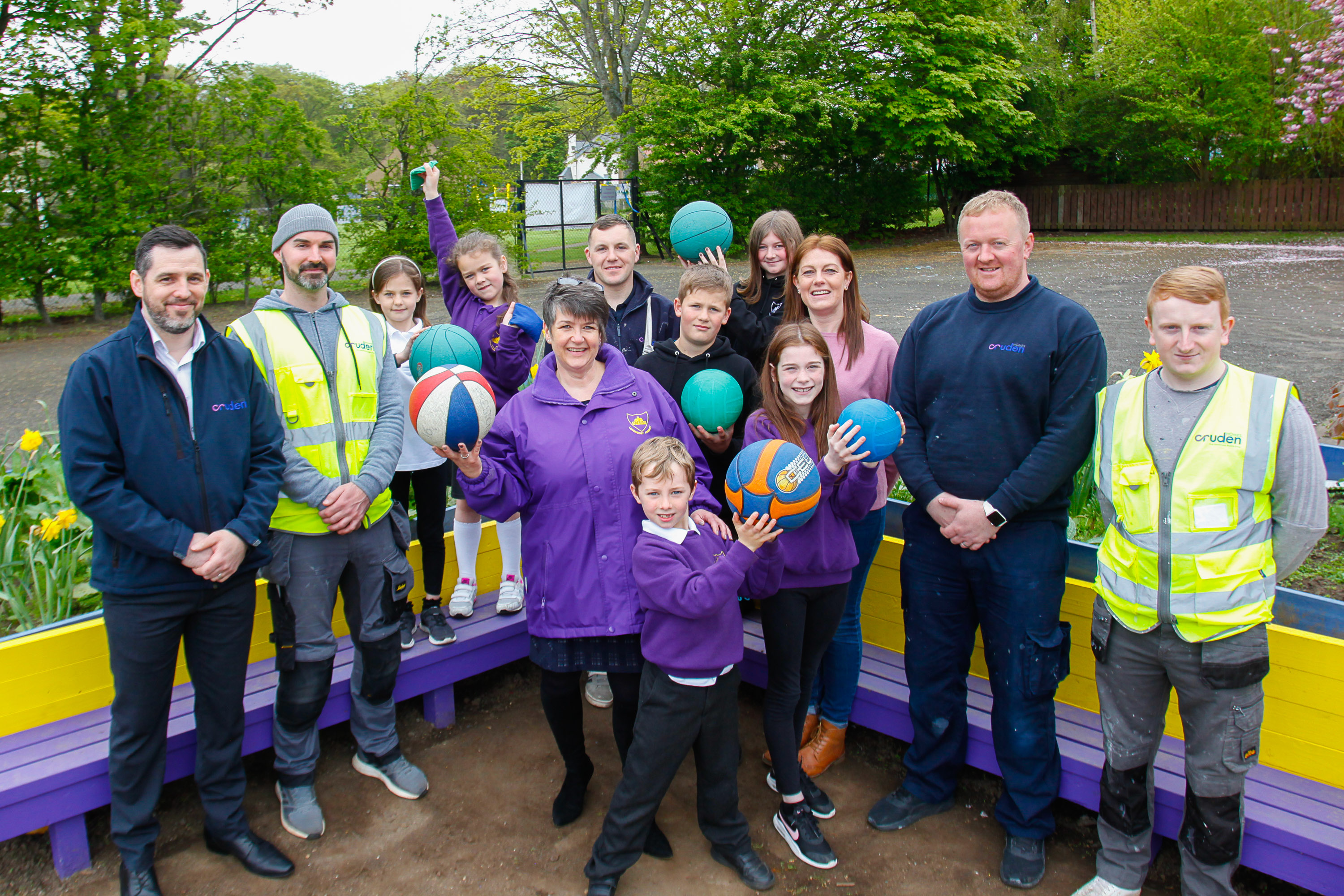 Longniddry Primary School with Cruden Homes