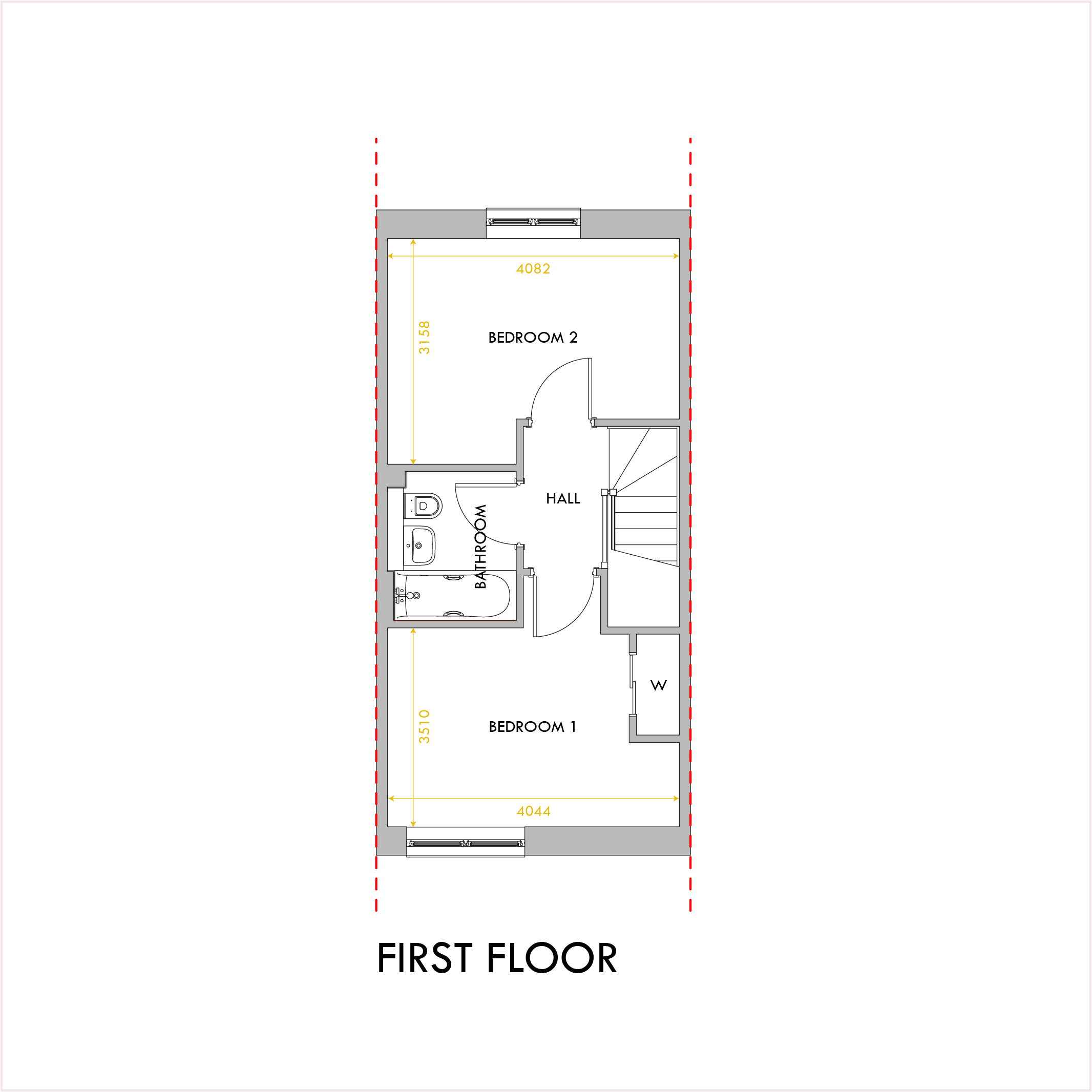 Alder first floor plan