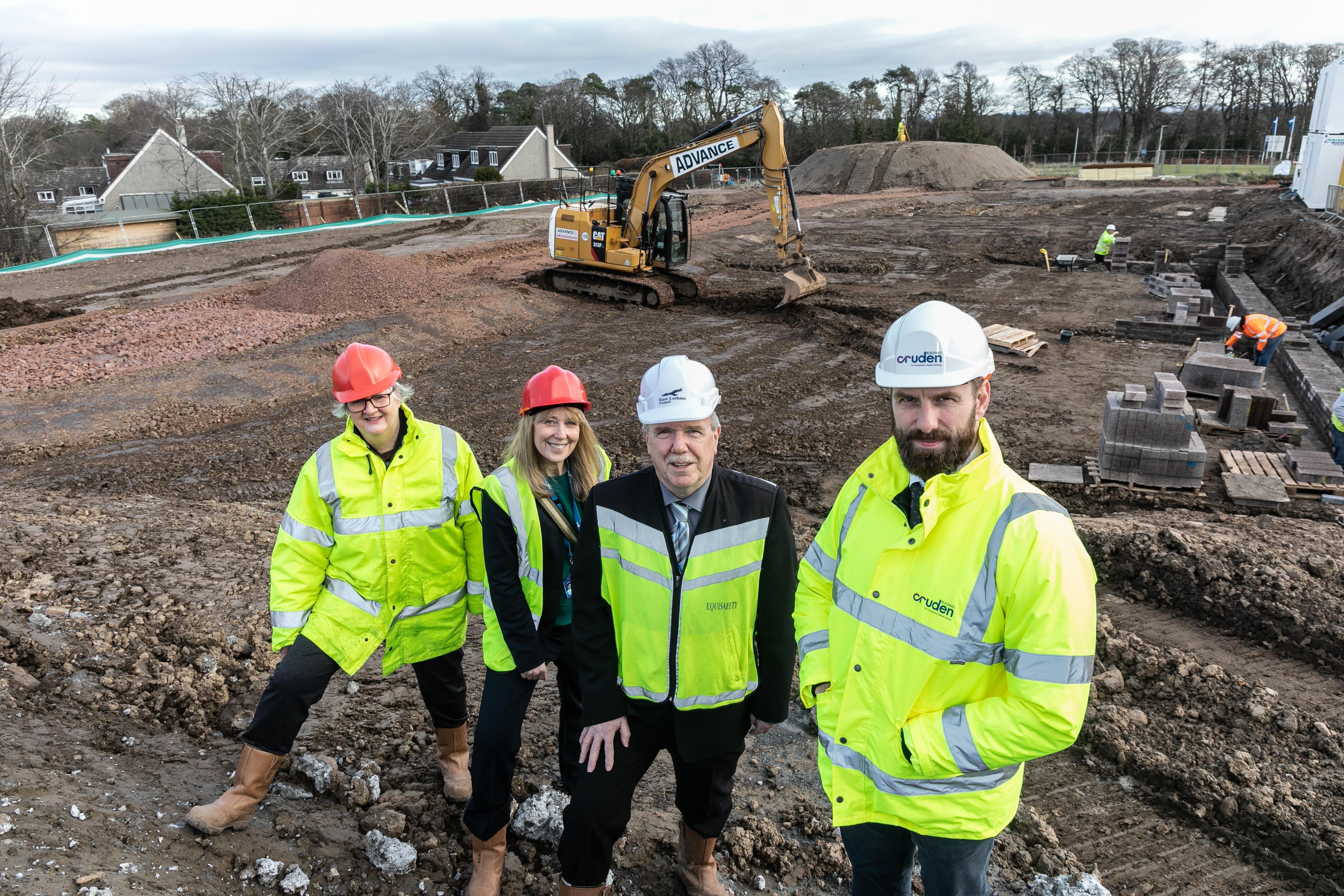 Cruden Building site at Lempockwells