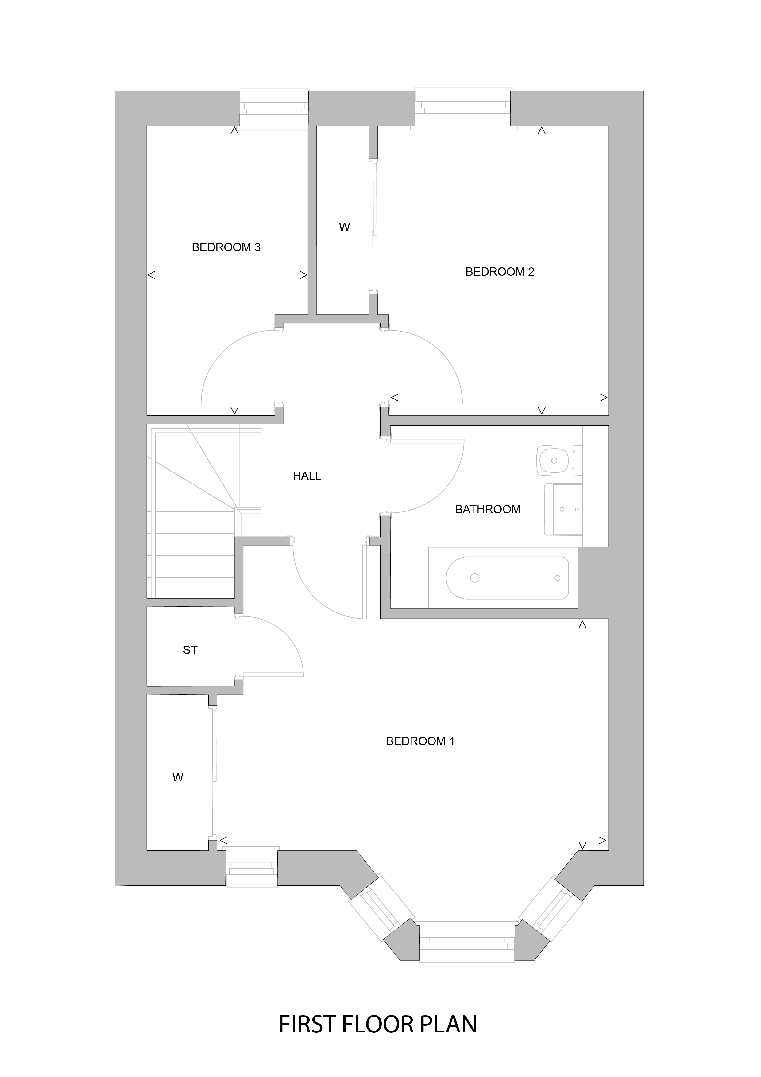 Brunton first floor plan