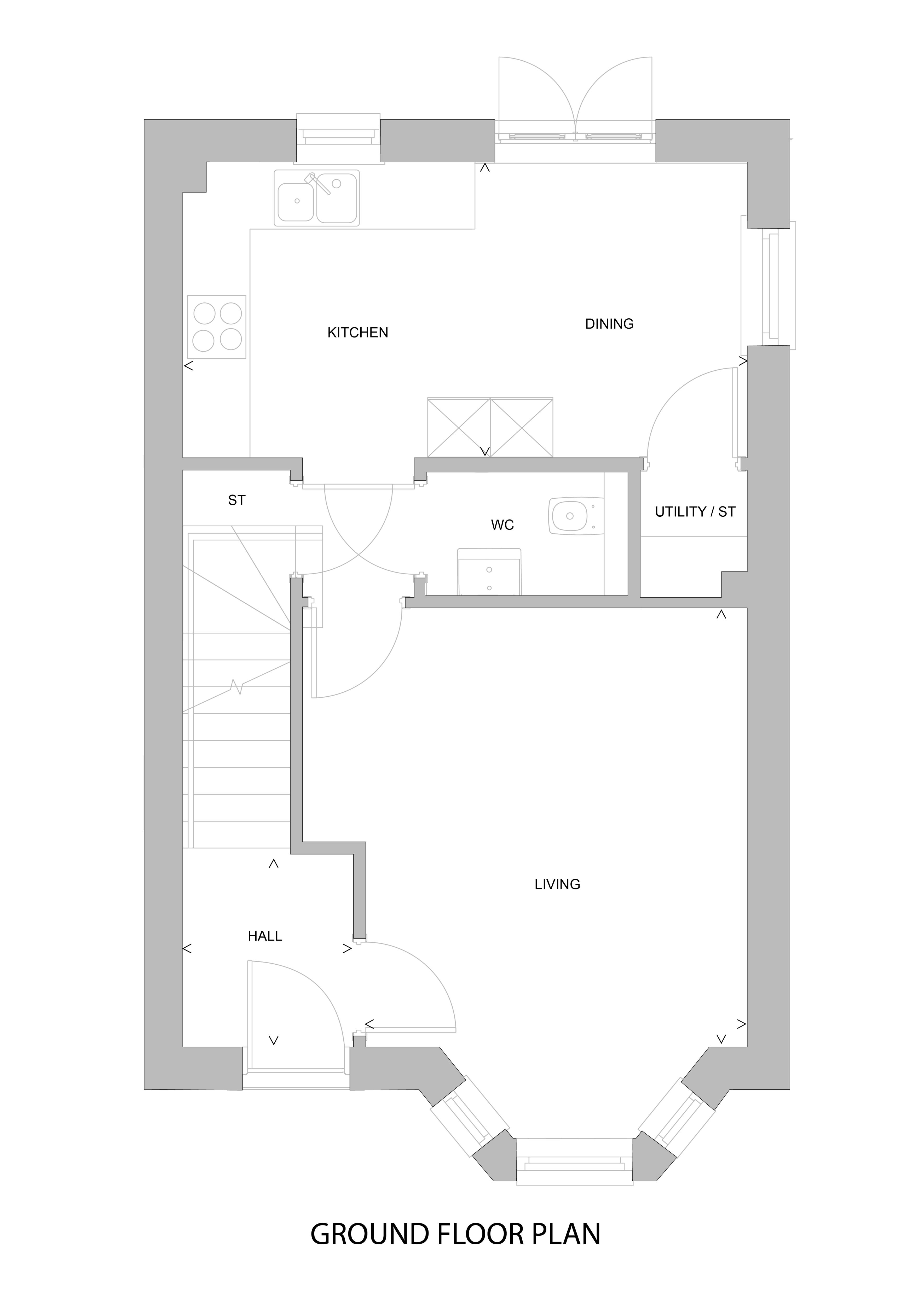 Brunton ground floor plan