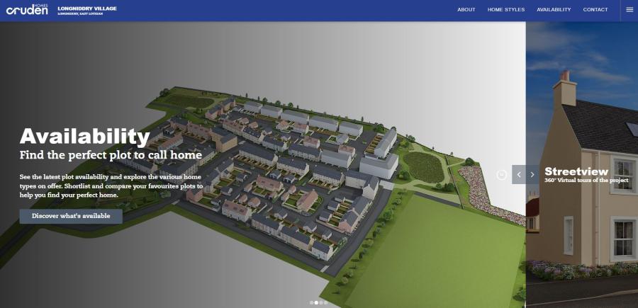 Longniddry Village phase 2 HomeSelector panel