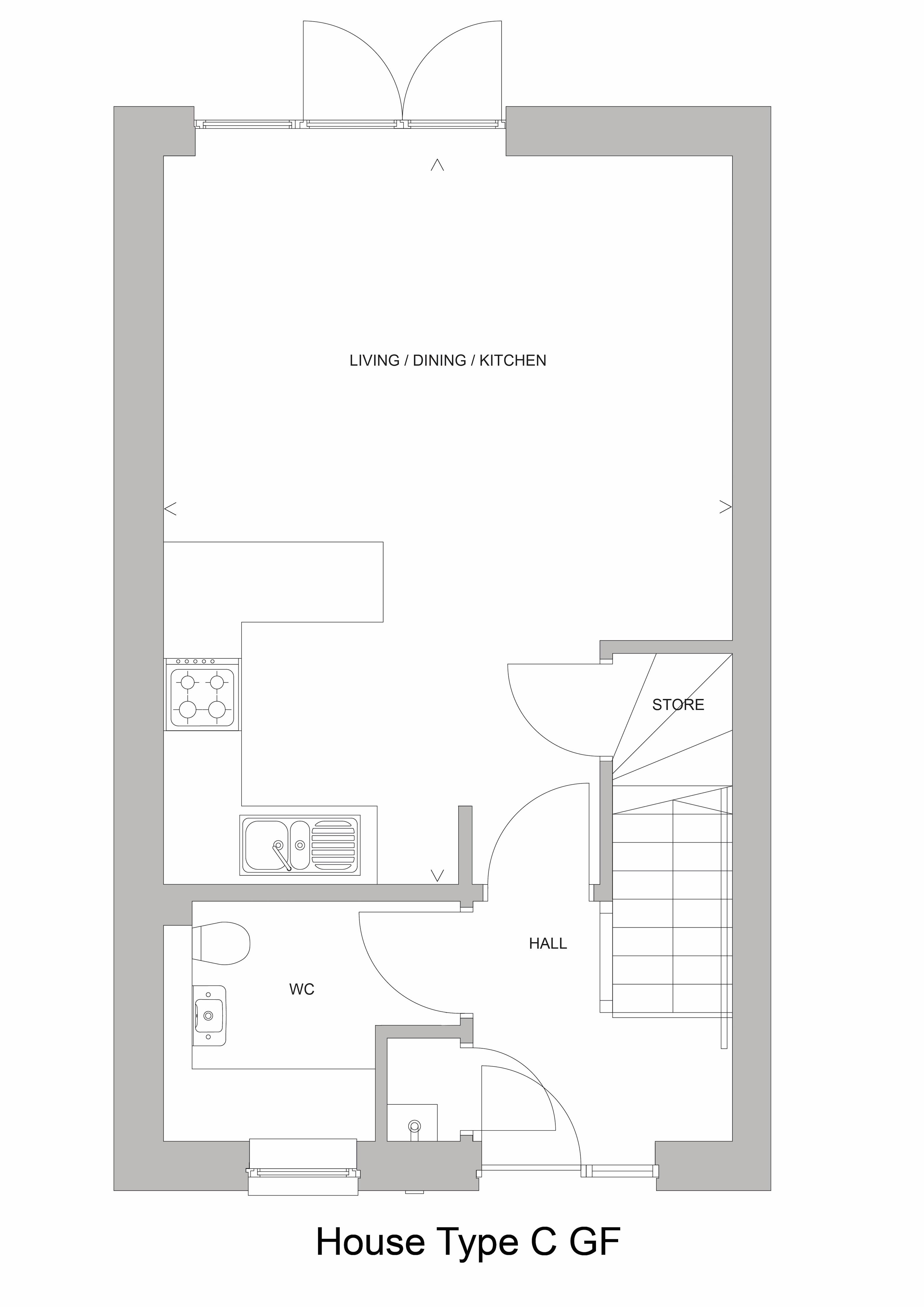 Snowdrop ground floor plan