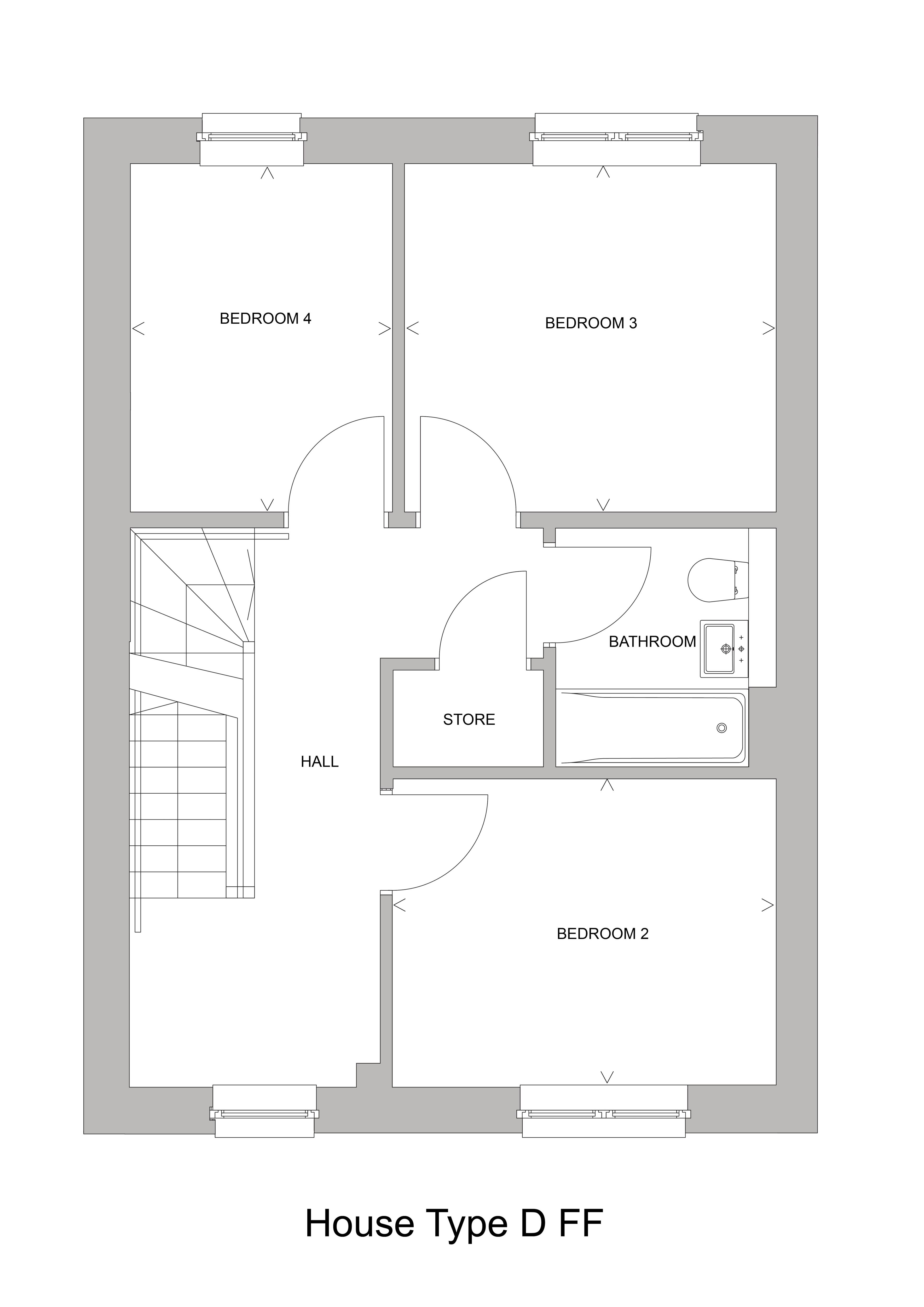 Thistle first floor plan