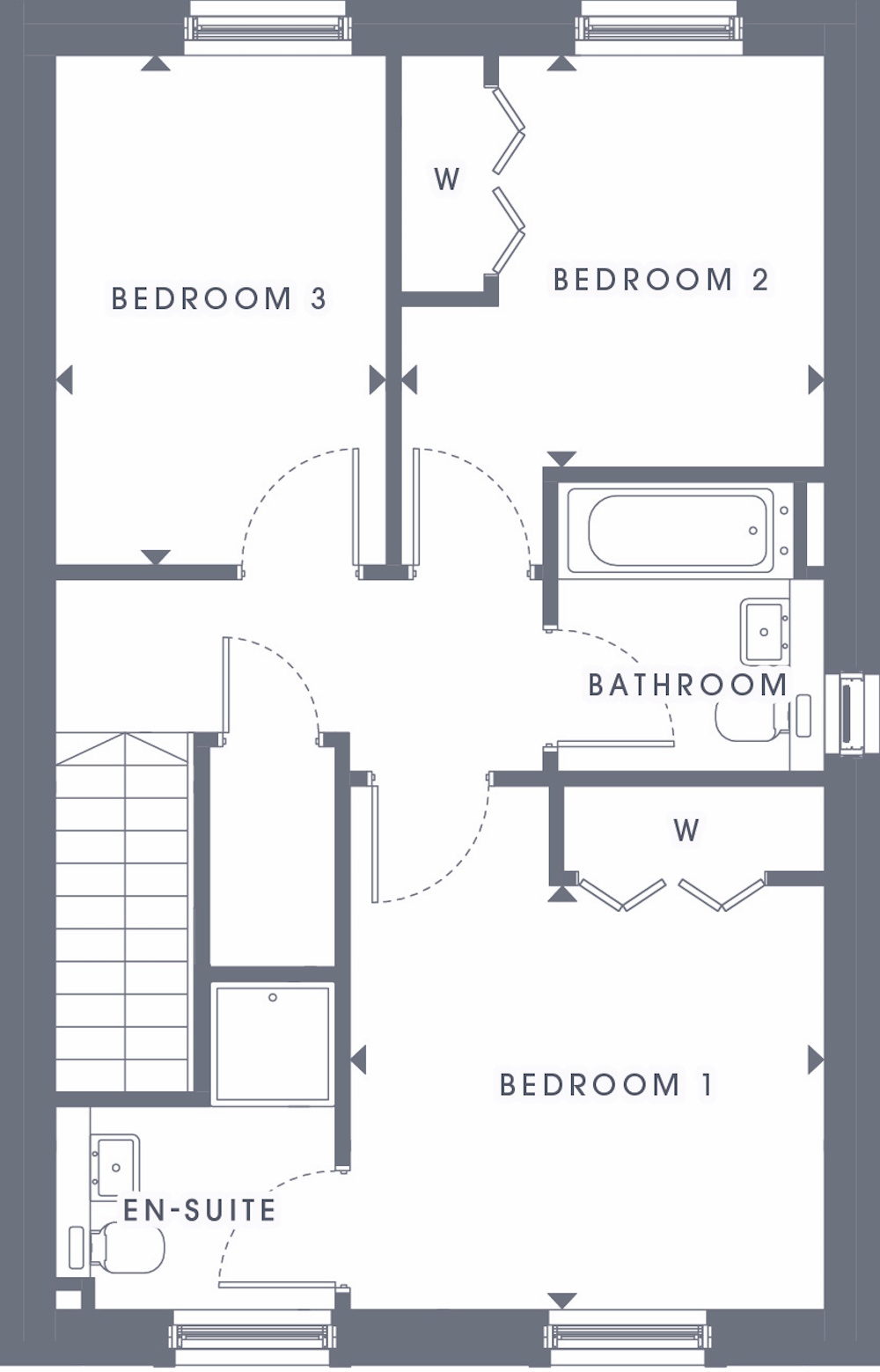 The Mayview First Floor Plan