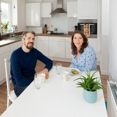 Michael and Laura Kettlewood at Royal Park View