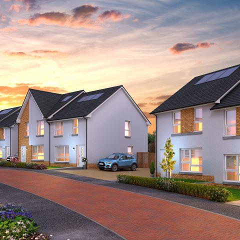 Croftwood View external CGI