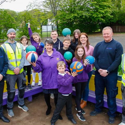 Longniddry Primary School with Cruden Homes