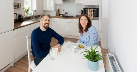 Michael and Laura Kettlewood at Royal Park View 