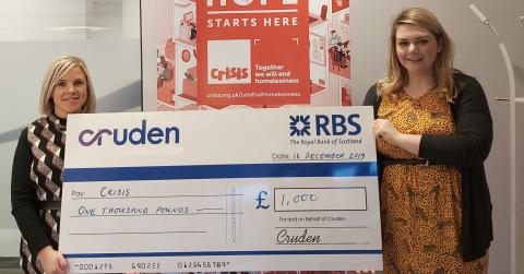 Cruden Group donation to Crisis 